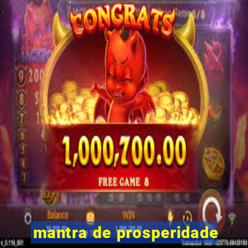 mantra de prosperidade